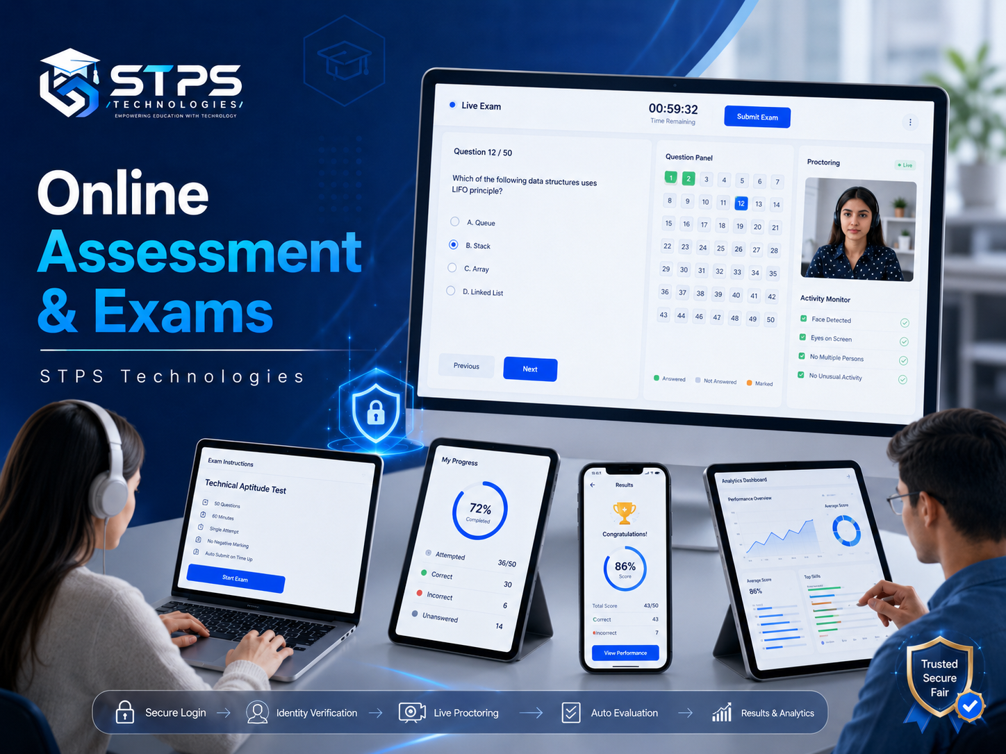Online Assessment & Exams